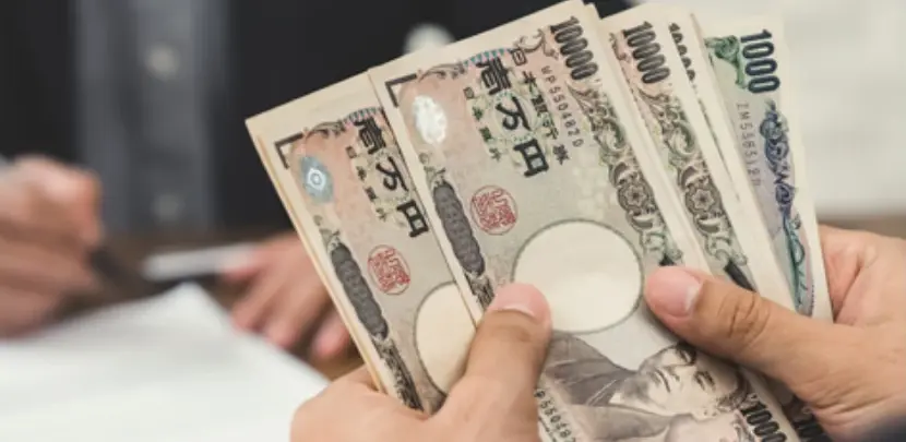 現金でのお支払い
