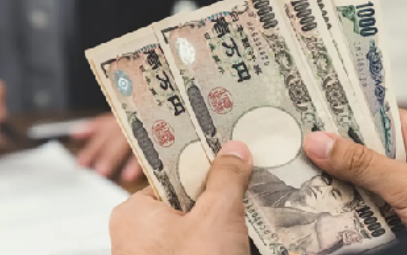 その場で現金をお支払いいたします