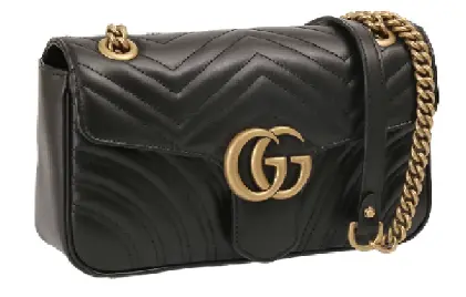 GUCCI GGマーモント ショルダーバッグ
