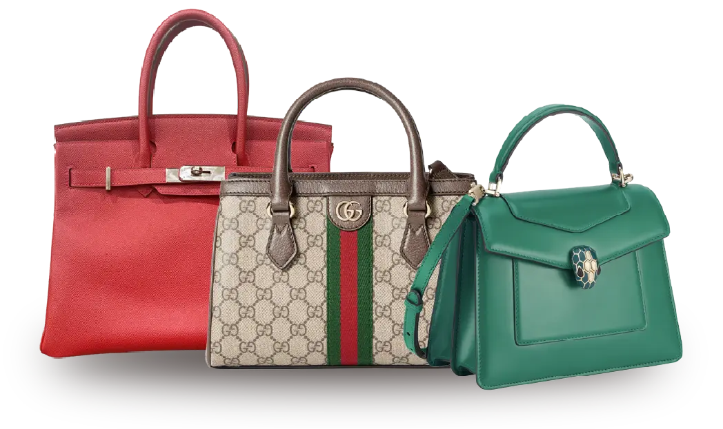 ブランドバッグを査定する査定士のイメージ