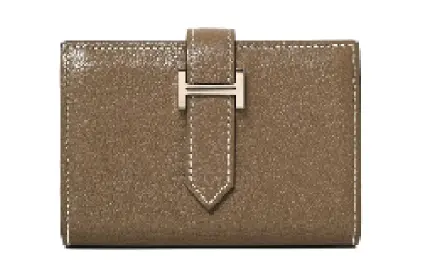 エルメス ベアンミニ ミニウォレット エトゥープ レディース