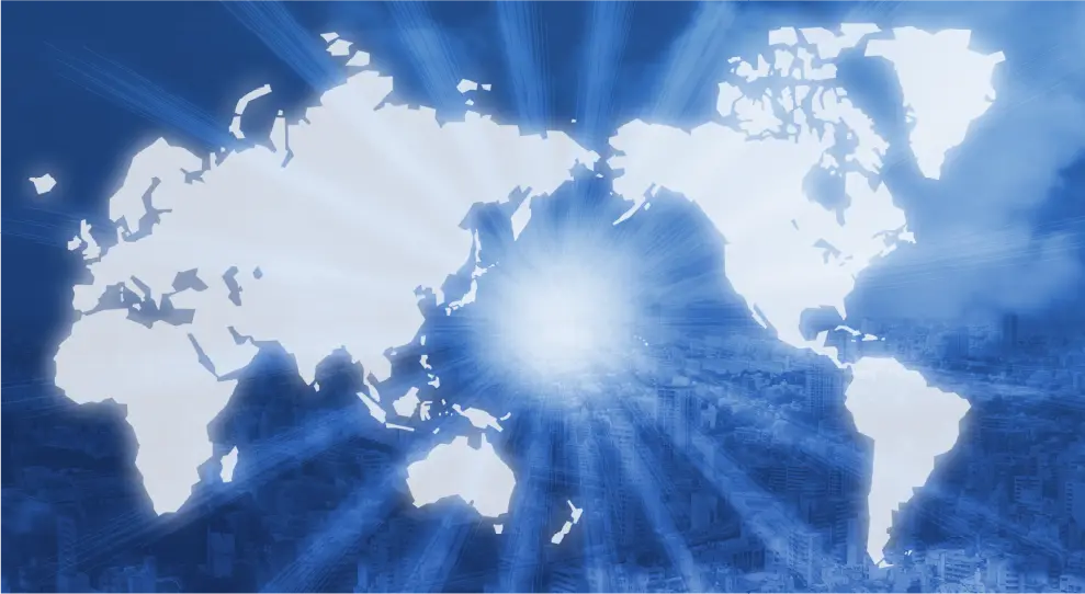 海外販路を活かした高価買取のイメージ