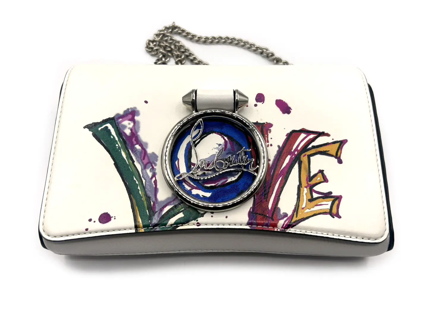 クリスチャンルブタン チェーンショルダーバック