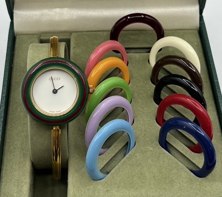 GUCCI　チェンジベゼルウォッチ