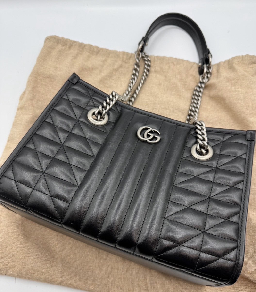 GUCCI　GGマーモントスモールトートバッグ 681483